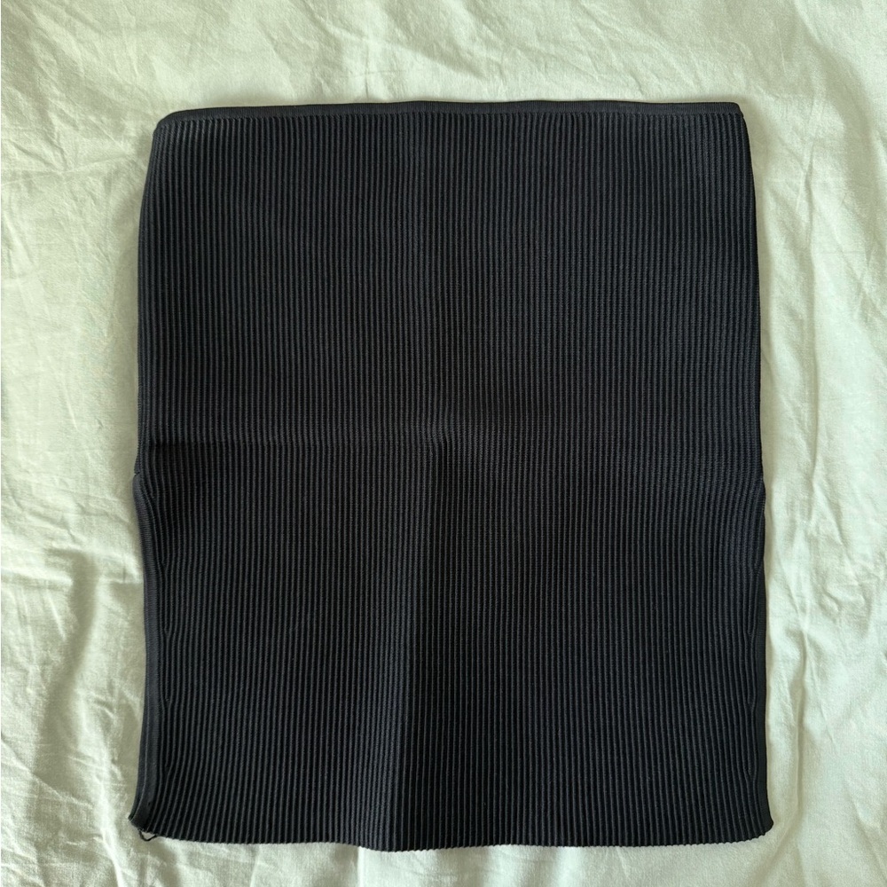 Babaton Sculpt Knit Tube Top with Side Slits